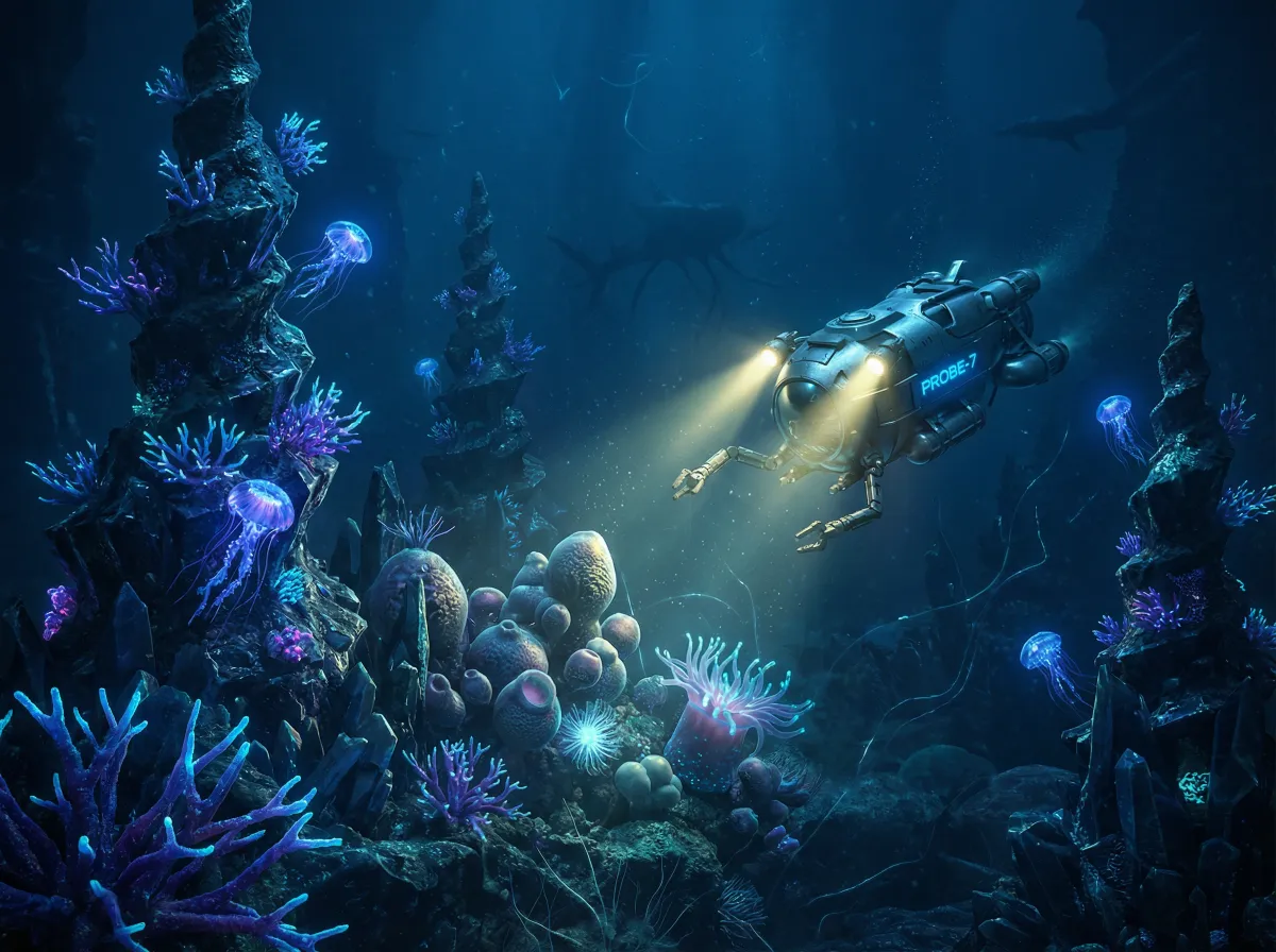深海海沟探测器搜索 - 月布长袍图纸